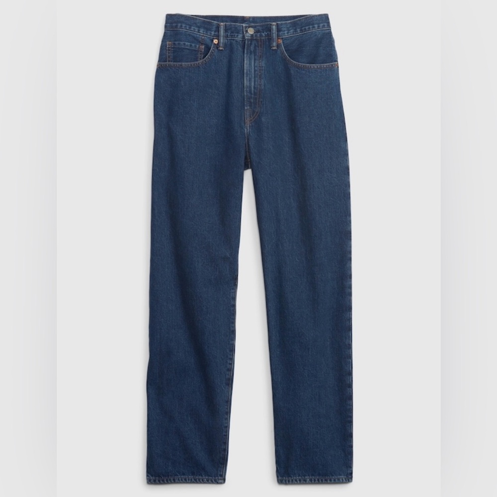 GAP Baggy Fit Jeans - Dark Wash / 29W 30L